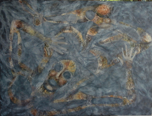 Emergent,48x36,oil on canvas