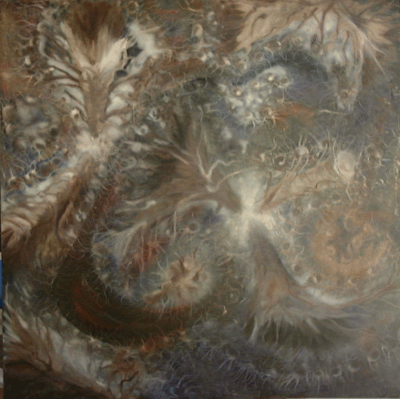 Trail,48x48,oil on canvas