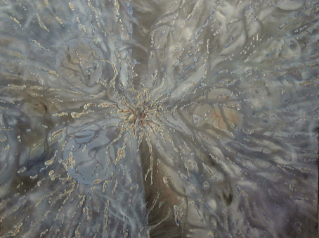Before Interference,48x36,oil&acrylic on canvas