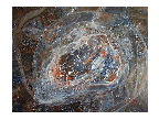 Cosmogony II,28X22,acrylic on mason.