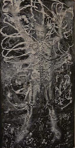 Puppet , 120x48,  acrylic on canvas