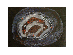 Cosmogony V,22x15,acrylic on mason.
